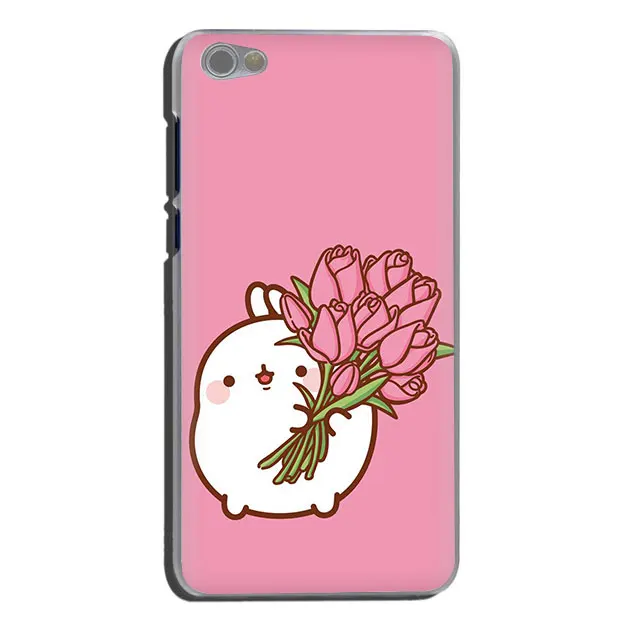 H3 EWAU kawaii чай с Molang кекс жесткий чехол для телефона для Xiaomi Redmi Note 4 4X5 6 7 8 pro 5A Prime - Цвет: H3