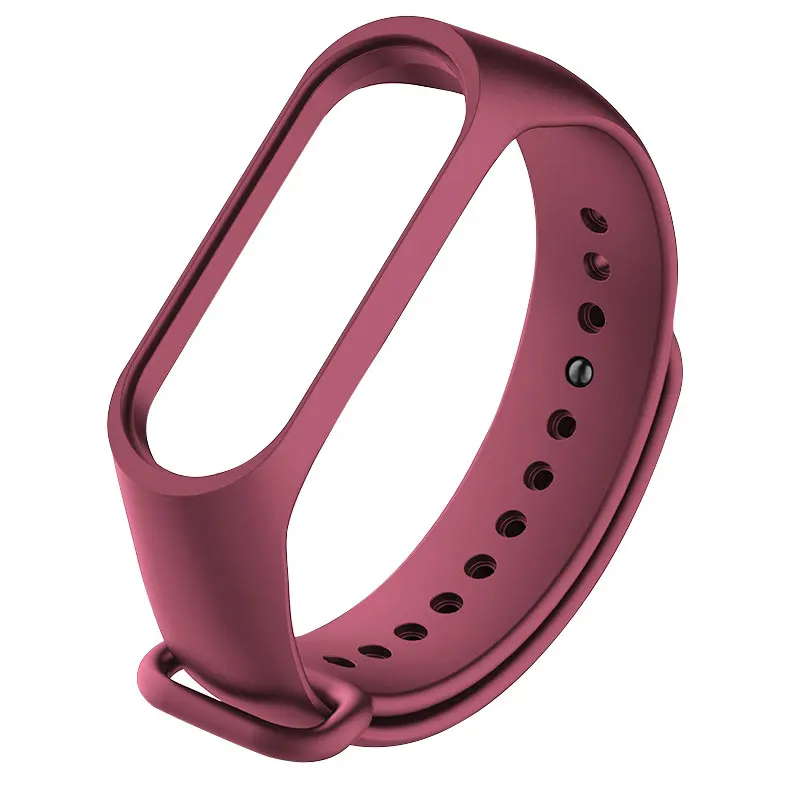 Для Xiaomi Mi Band 3 4 ремешок силиконовый браслет для Mi Band 3 4 ремешок на запястье браслет заменить Miband 4 силиконовый ремешок mi band 4
