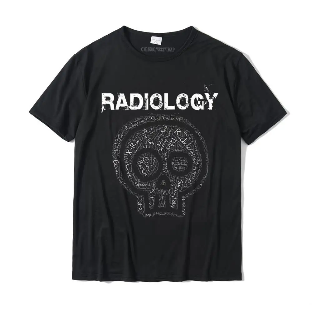 

Футболка Radiology Tech с изображением рентгеновских терминалов и титров, мужские футболки с изображением черепа, Классические хлопковые мужские...