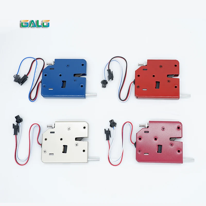 Цветной Электрический замок с блокировкой 12 В постоянного тока электромагнитный