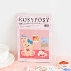 Journamm 20 листовуп Kawaii наклейки из бумаги васи книга Скрапбукинг DIY этикетка наклейка деко дневник канцелярские альбом журнал стикеров