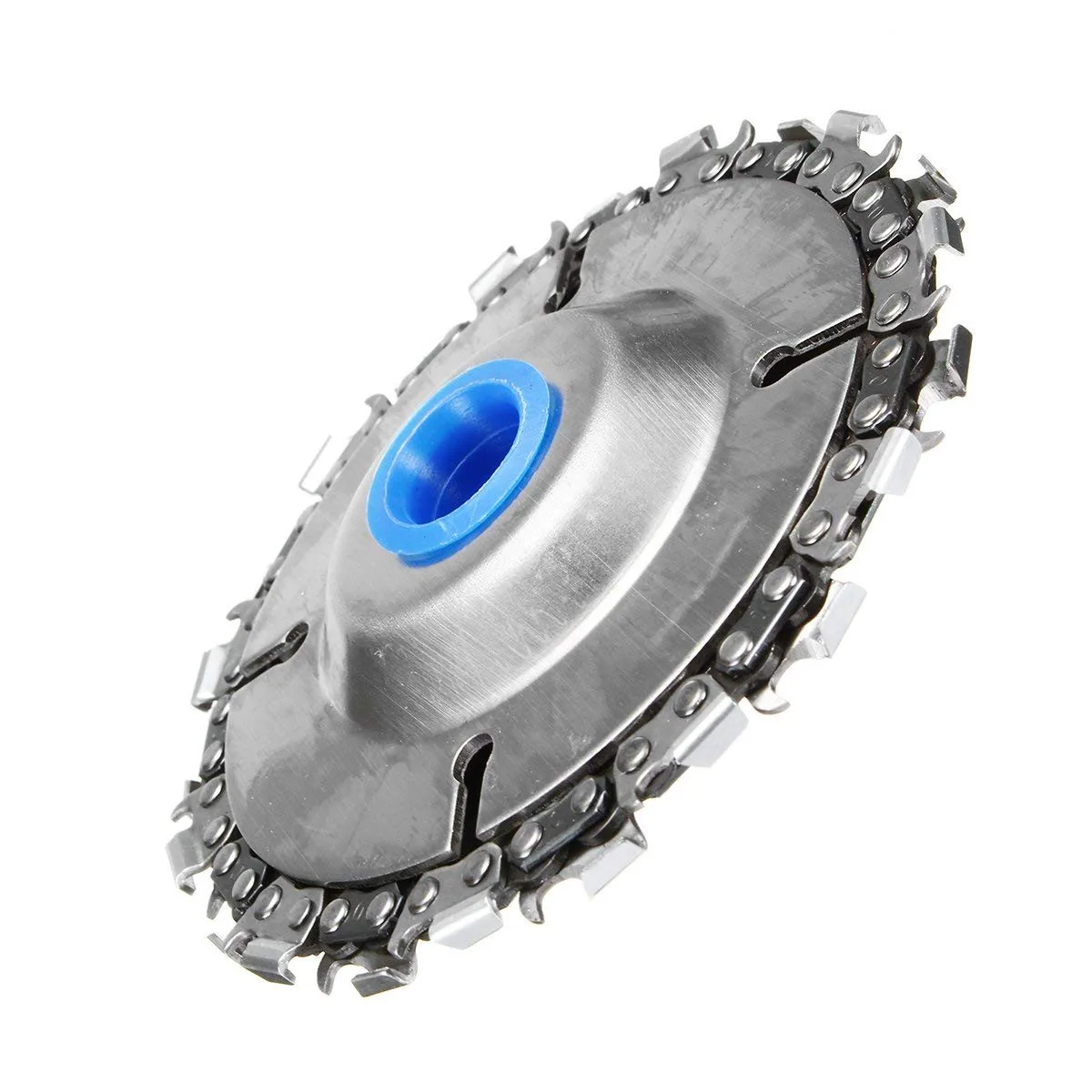 

@ 4 Inch 22 Teeth Cutting Chain Disc 100/115 Angle Grinder Chain Disc Woodworking Chain Saw Disc Saw Blade Set Woodworking Tools