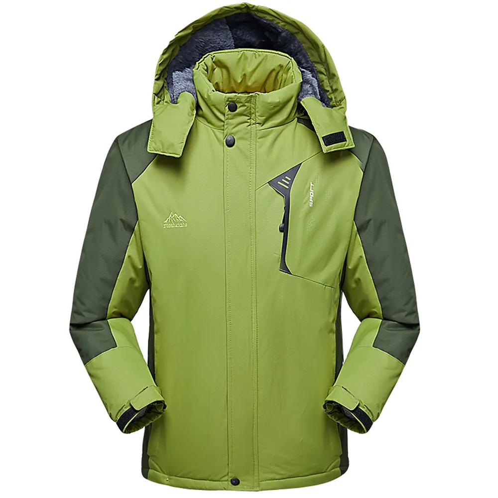 Мужские куртки бархатная куртка Мужская Зимняя Повседневная Длинная хлопковая