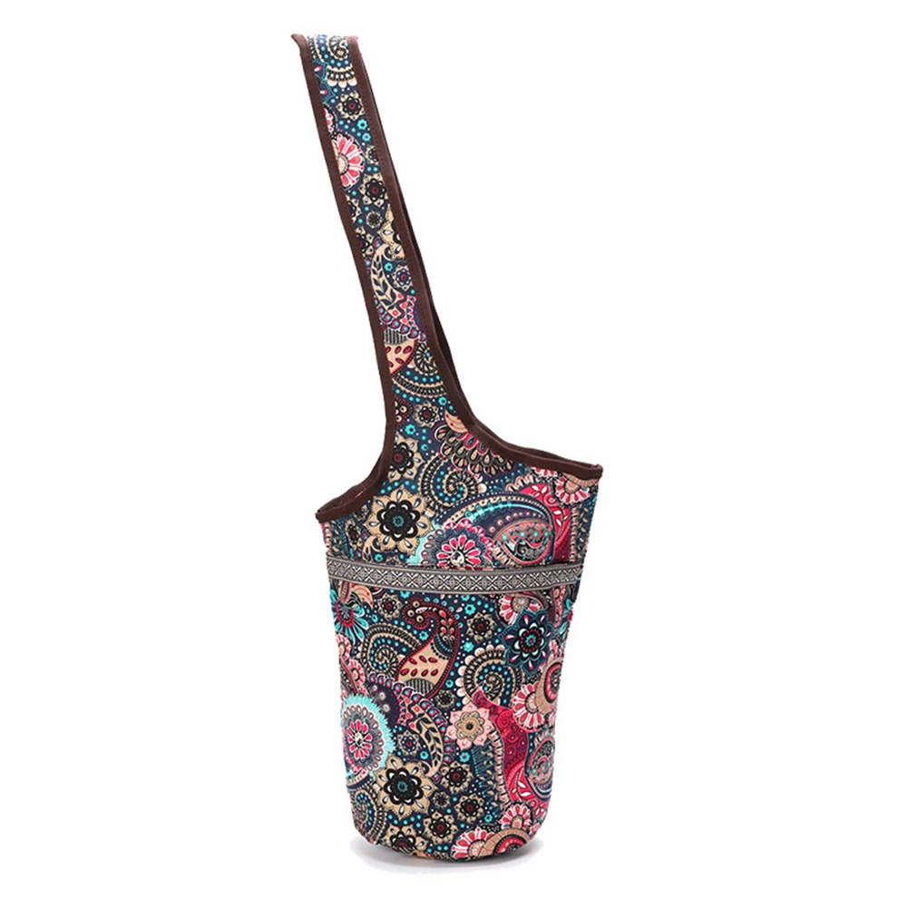 

Fashion Yoga Mat Bag Canvas Yoga Bag Large Size Zipper Pocket Fit Most Size Mats Yoga Mat Tote Sling Carrier Fitness Supplies