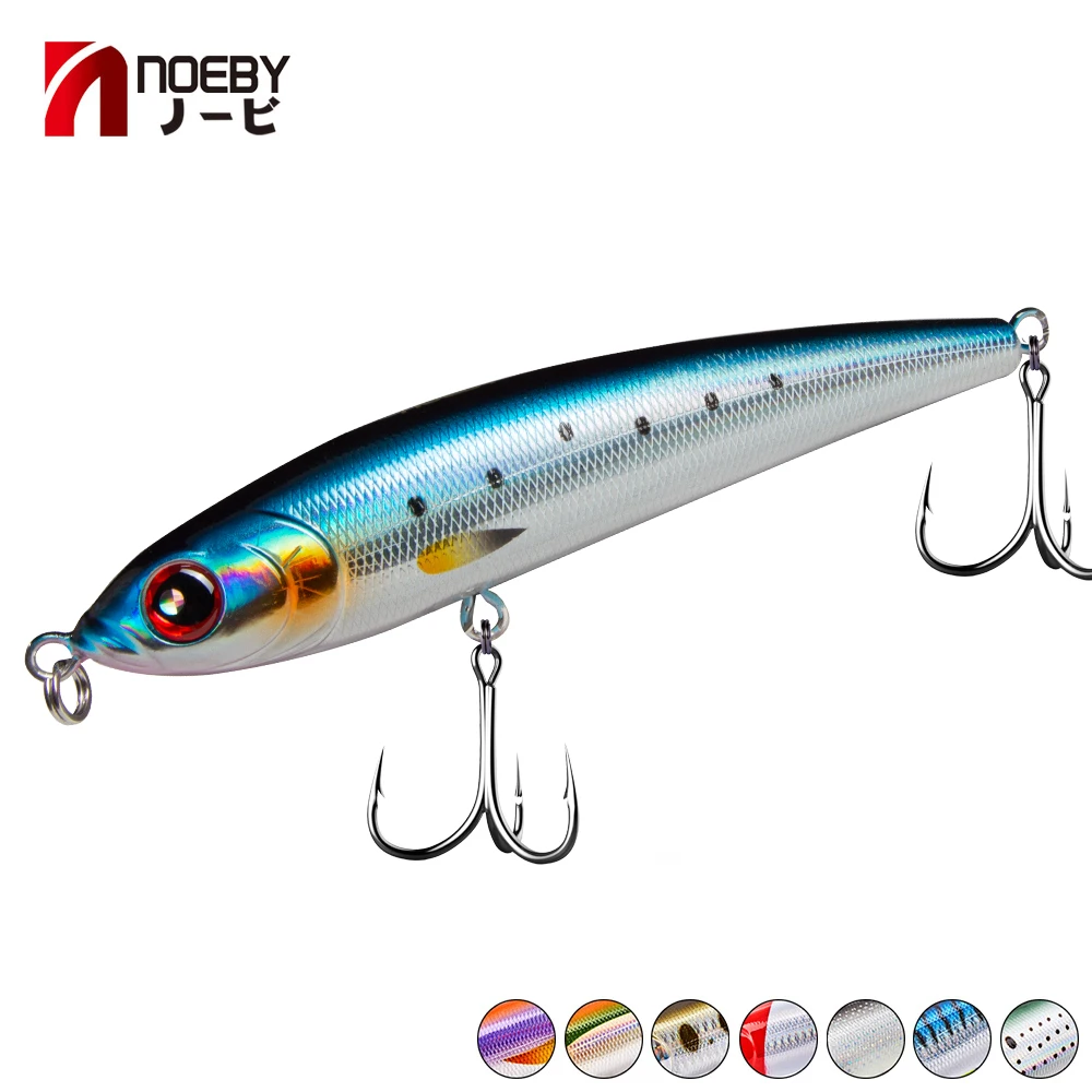 Noeby карандаш приманка stickbaits Leurr Морская рыбалка морского окуня 160 мм 97 5g