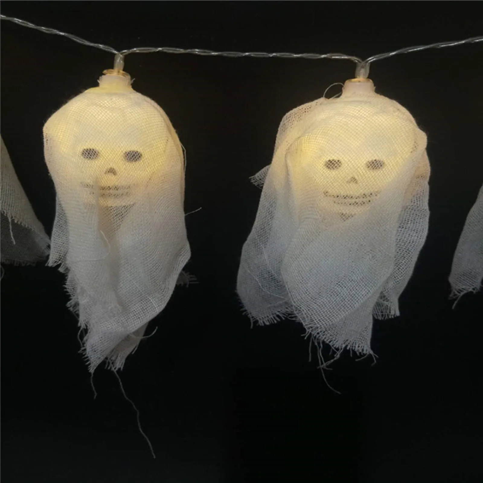 

10LED Skeleton String Lights Halloween Decor Skull String Lights Home Decoration Halloween Decor Light