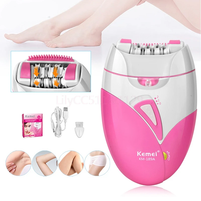 

Electric Women Epilator Shaver Hair Removal Shaving Trimmer Depilatory Depilador