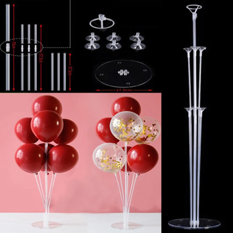 Новый Воздушный шар пластиковый аксессуар подставка держатель для стола чашки