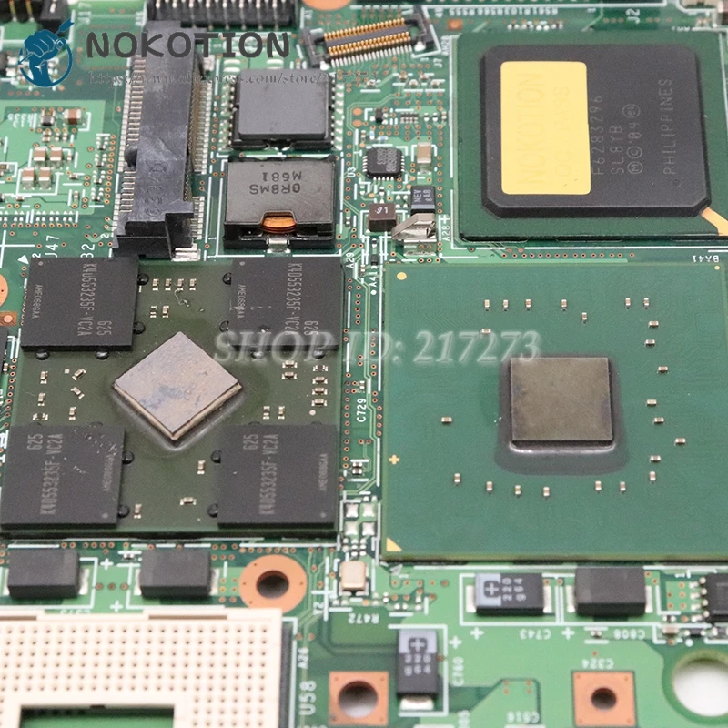 nokotion for lenovo thinkpad t60 14 1 laptop motherboard 42t0122 945pm ddr2 free cpu x1400 graphics free global shipping