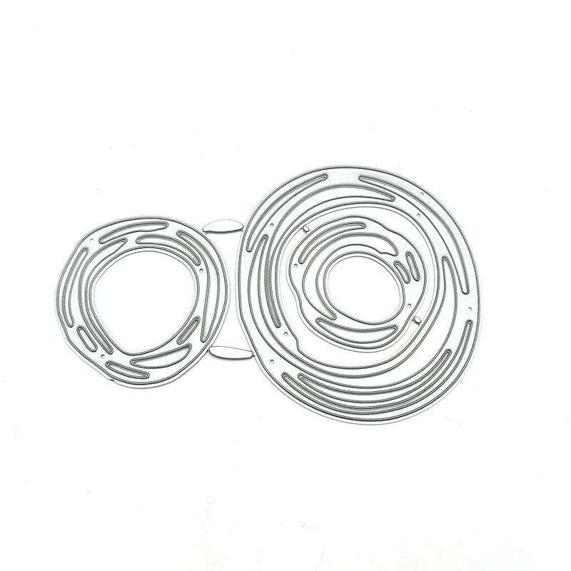 3Pcs/Set Scribble Circles Metal Cutting Dies Stencil for DIY Scrapbooking album Decorative Embossing Craft Paper Cards Tool | Дом и сад