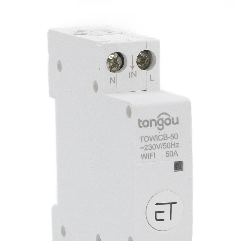 

18mm Din Rail WIFI Circuit breaker Smart Switch Remote control by eWeLink APP for Smart home