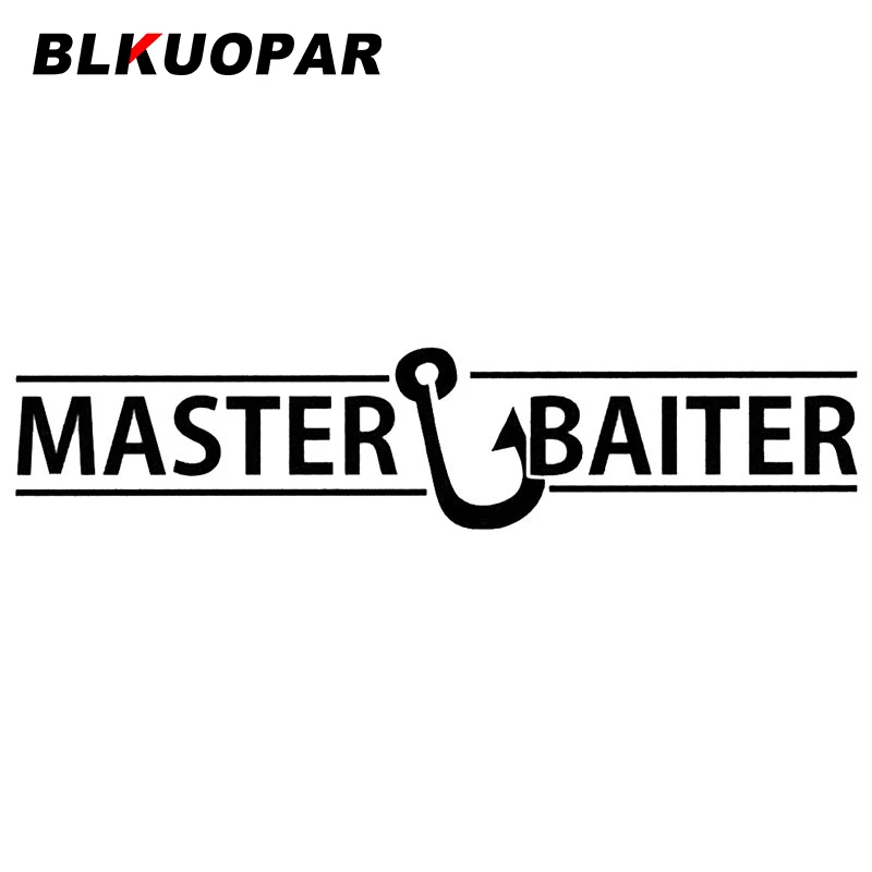 

Автомобильные наклейки BLKUOPAR для Master Baiter, окклюзия, защита от царапин, фотостекло, декор багажника, автомобильные товары