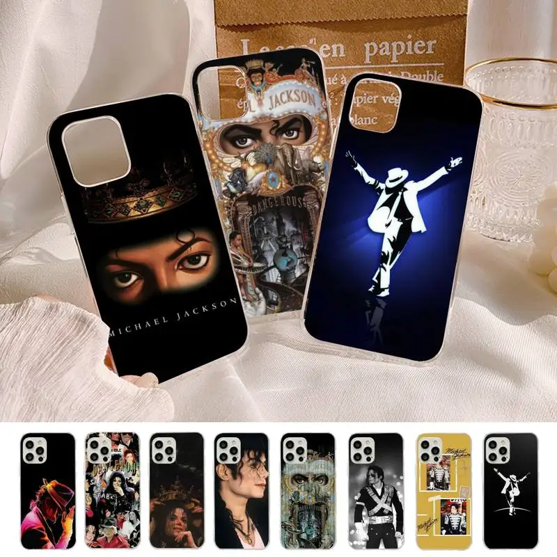 

Michael Jackson Hot Singer Phone Case for iPhone 11 12 13 mini pro XS MAX 8 7 6 6S Plus X 5S SE 2020 XR cover