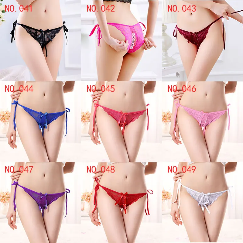 Красные кружевные сексуальные фиолетовые стринги соблазнительное женское