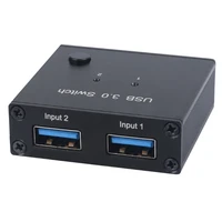 usb kvm switch box 2 in 1 out 2 pcs sharing 1 usb device 3 0 switch selector for pc computer printer keyboard mouse