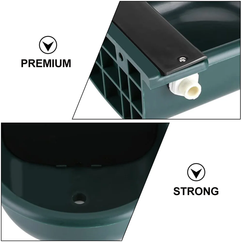 

1Pc Livestock Drinking Bowl Household Cattle Water Feeder Livestock Water Bowl