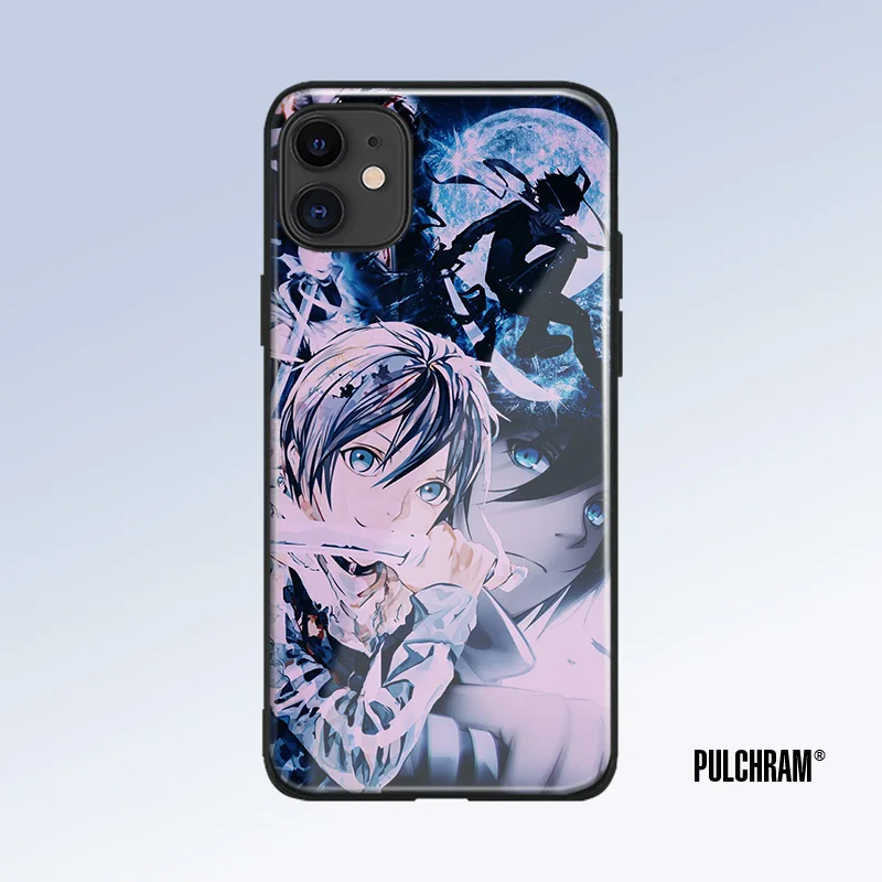 Yato noragami аниме закаленное стекло Мягкий силиконовый чехол для телефона iPhone SE 6s 7 8