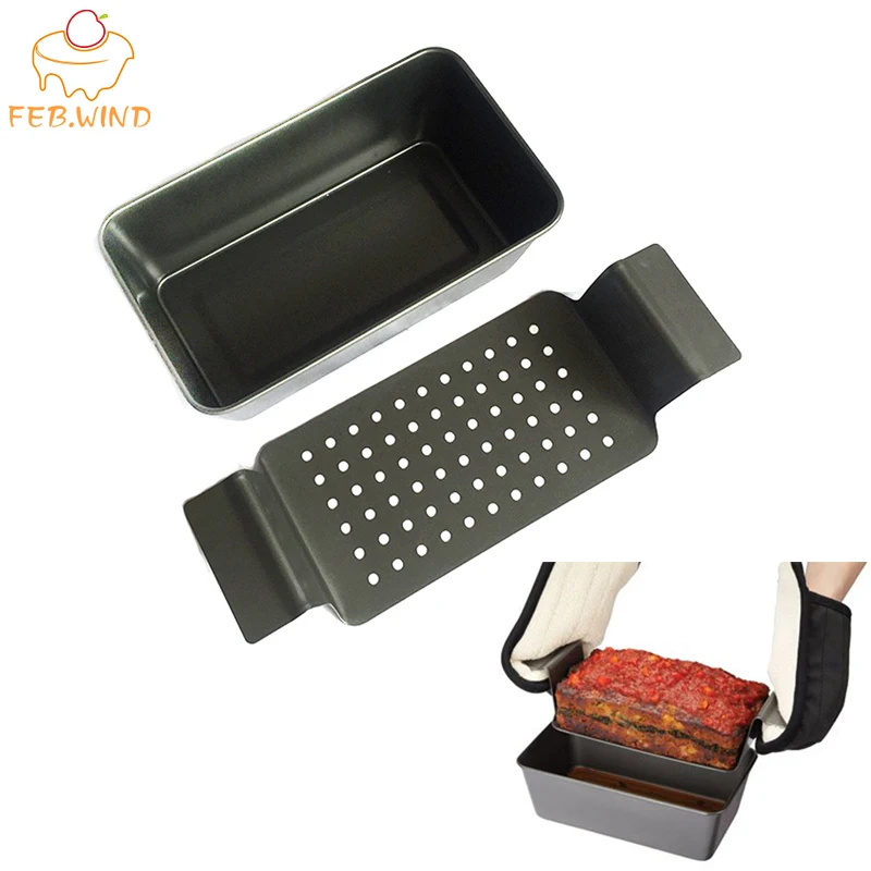 Идеальная металлическая сковорода для мяса с вставкой из нержавеющей стали 9x5