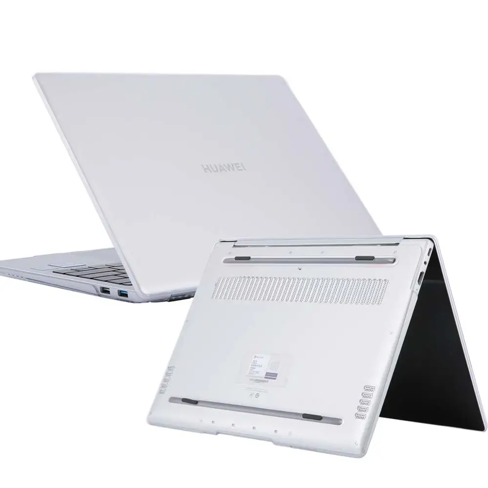 Для HUAWEI MateBook X Pro 2019 13 9/MateBook 14 /D14 D15 прозрачный матовый жесткий чехол для ноутбука с
