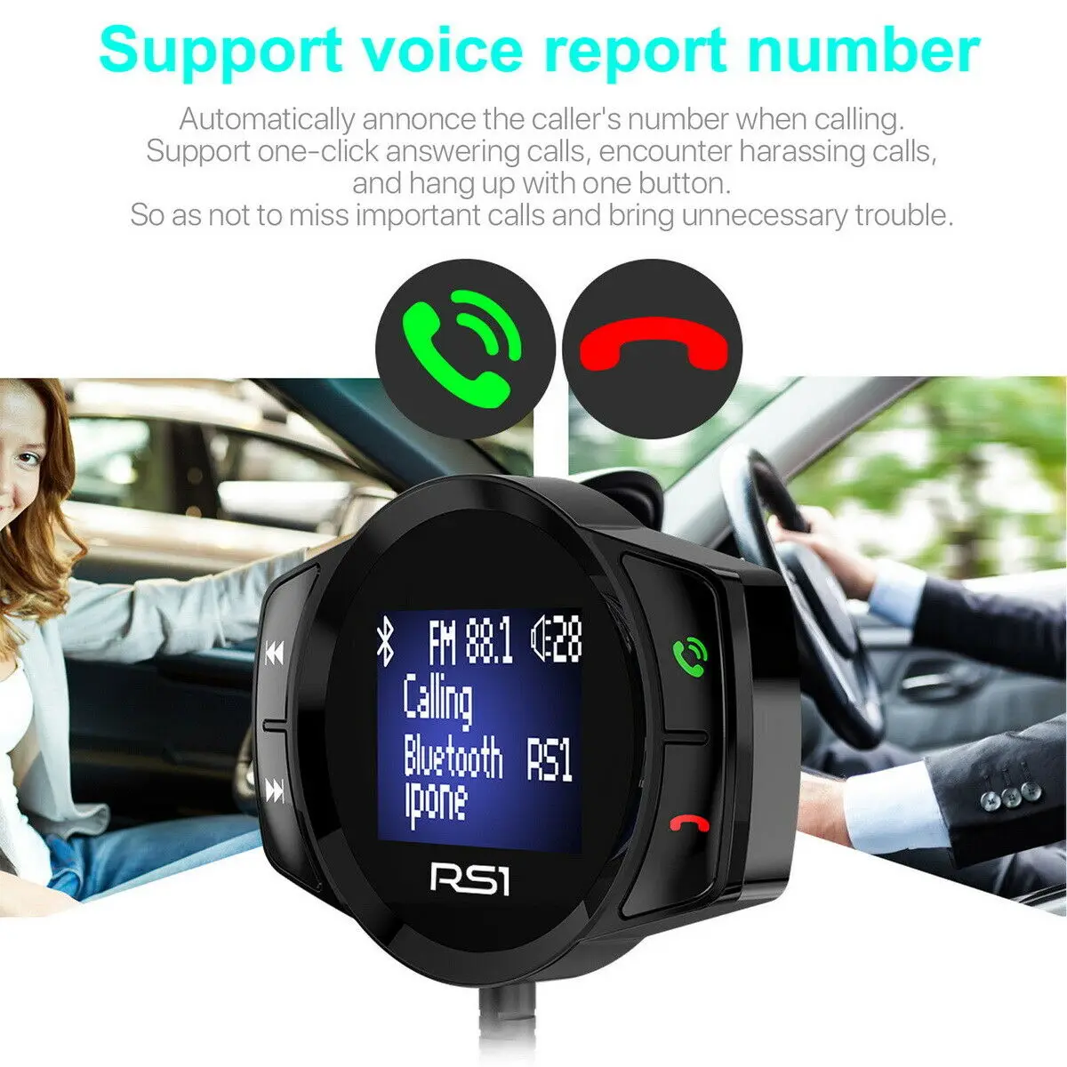 USB автомобильный комплект lcd SD FM передатчик MP3-плеер магнит громкой связи беспроводной Bluetooth