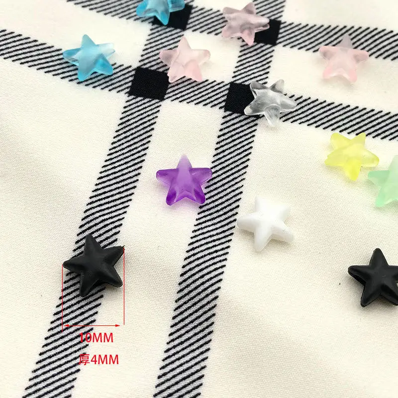 Регулируемые силиконовые замки со звездами для шнура 100 шт. застежки шнурков