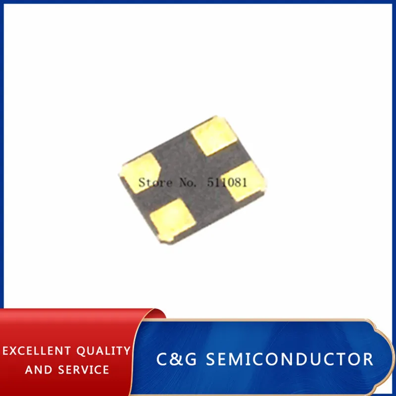 50PCS 3.2x2.5 3225 4 feet 8MHz 8.000MHz passive SMD quartz crystal oscillator | Электронные компоненты и