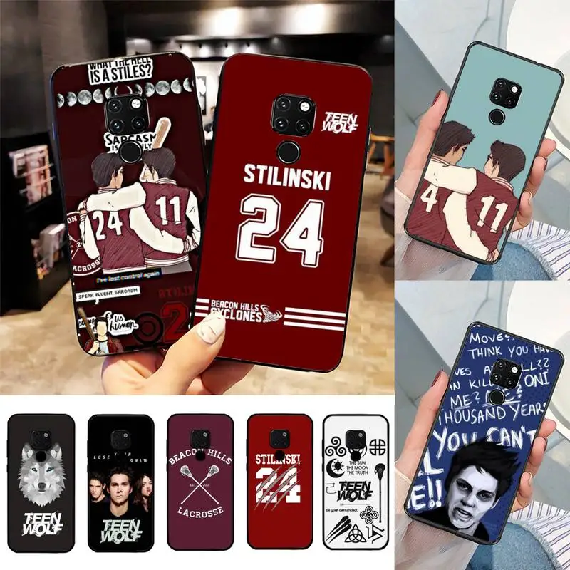 

Teen Wolf Stilinski 24 McCALL 11 LAHEY 14 Phone Case For Huawei Nova3I 3E mate20lite 20Pro 10lite Luxury funda case