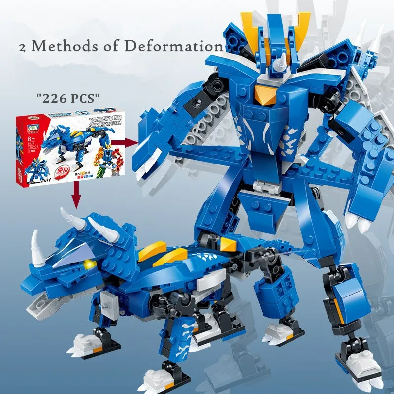 Детский конструктор-трансформер сделай сам креативный сборный