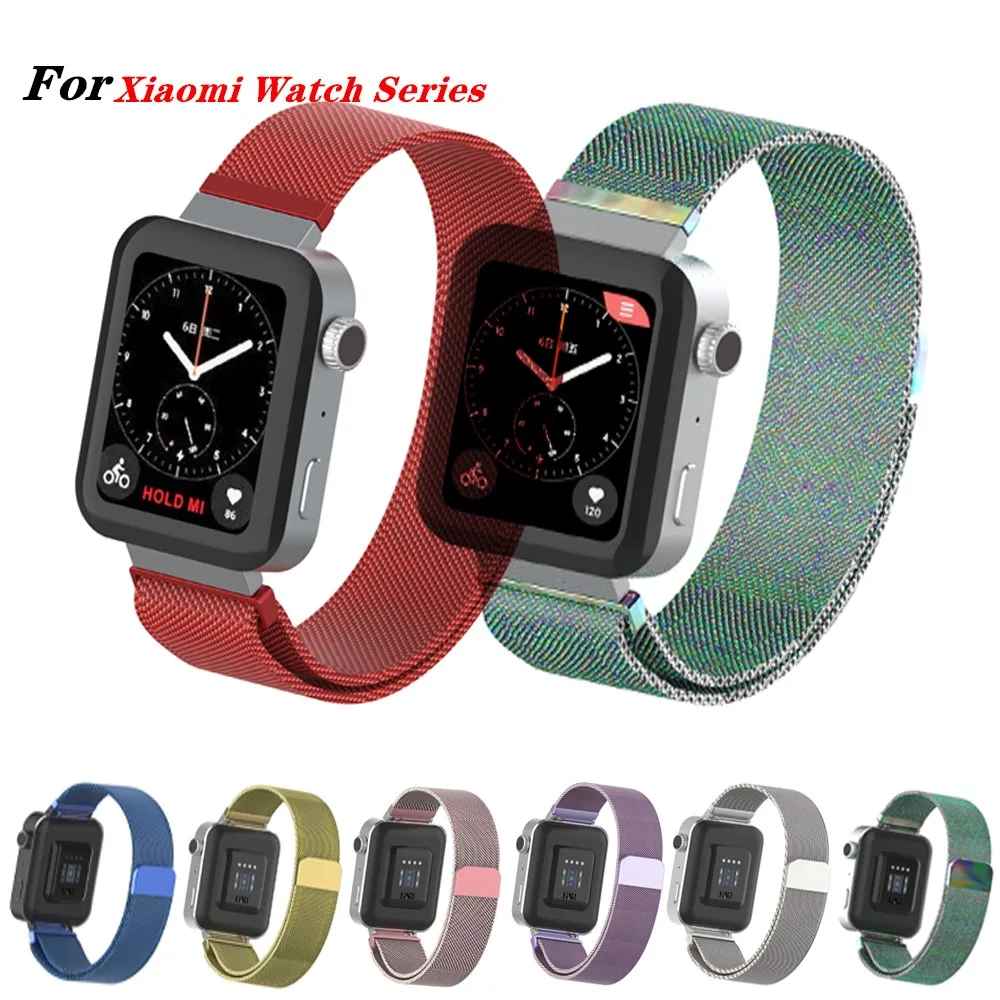 Mi lanese Loop 18 мм ремешок для наручных часов спортивной камеры Xiao mi Watch series