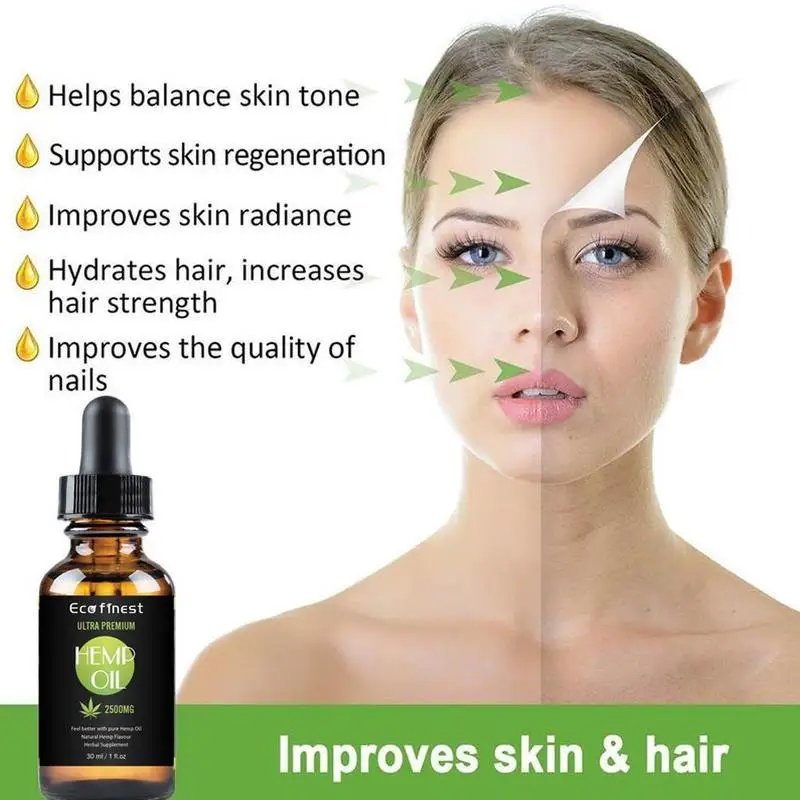 Эфирные масла из конопли 30 мл 2500 мг средство для сна анти стресс лучшие капли