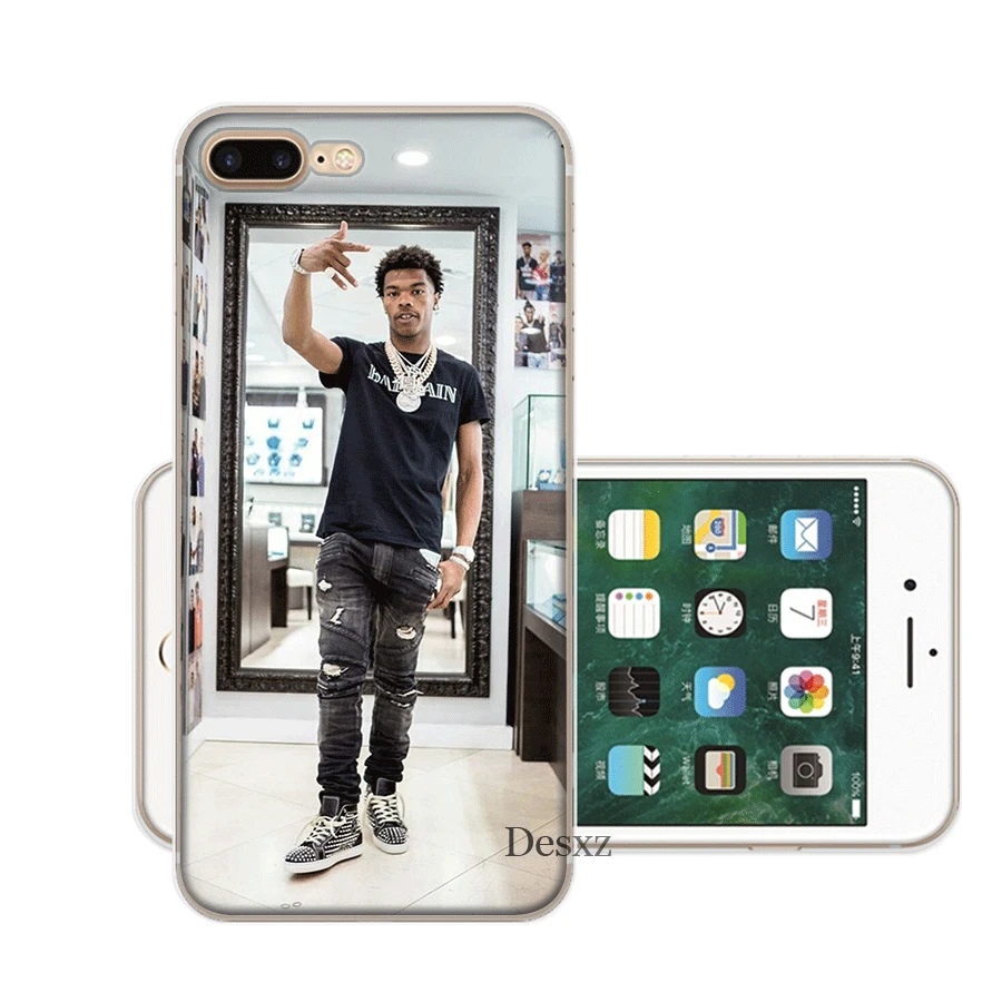 Мобильный телефон tpu чехол для iPhone 11 Pro X XS Max XR 6 6S 7 8 Plus 5 5S SE крышка Lil Baby | Мобильные