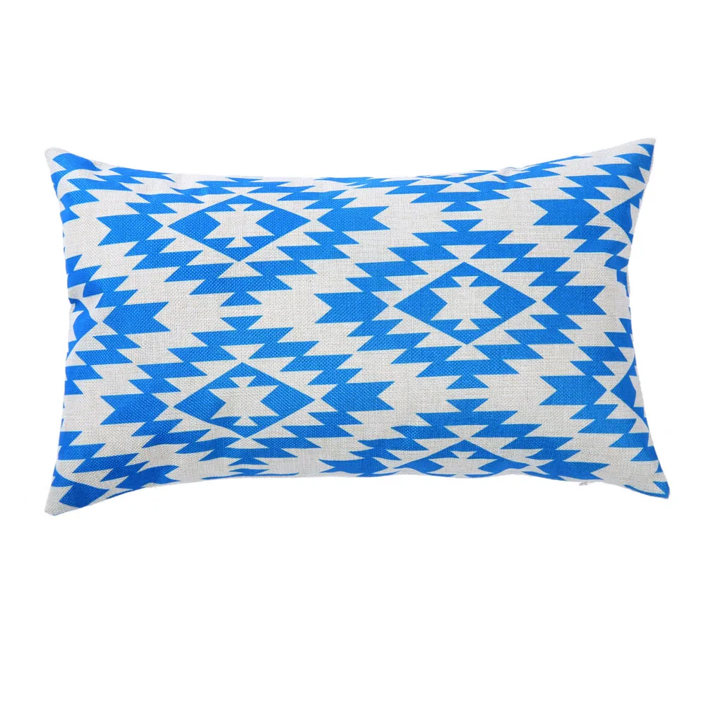 Style 3 30x50 cm Винтаж Подушка Чехол прямоугольник для подушек из хлопка и льна Подушка Чехол для на диван-кровать для дома Декор размером 45*45 см, 1 шт - Цвет: Style 3 30x50 cm