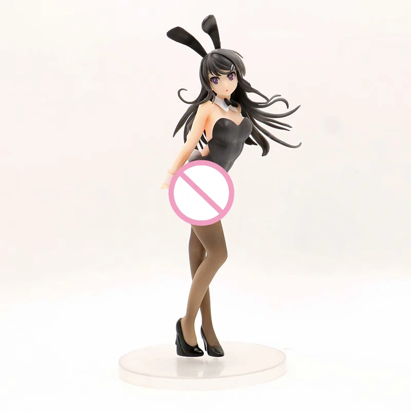 Экшн-фигурки Rascal не мечтает кролика 24 см Senpai Sakurajima Mai сексуальные девушки ПВХ