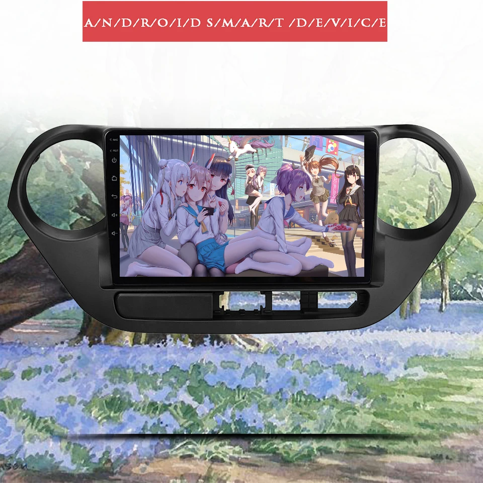 9 ''Android 10 6G + 128G автомобильный dvd плеер для Hyundai grand i10 2013 2015 2018 с радио gps