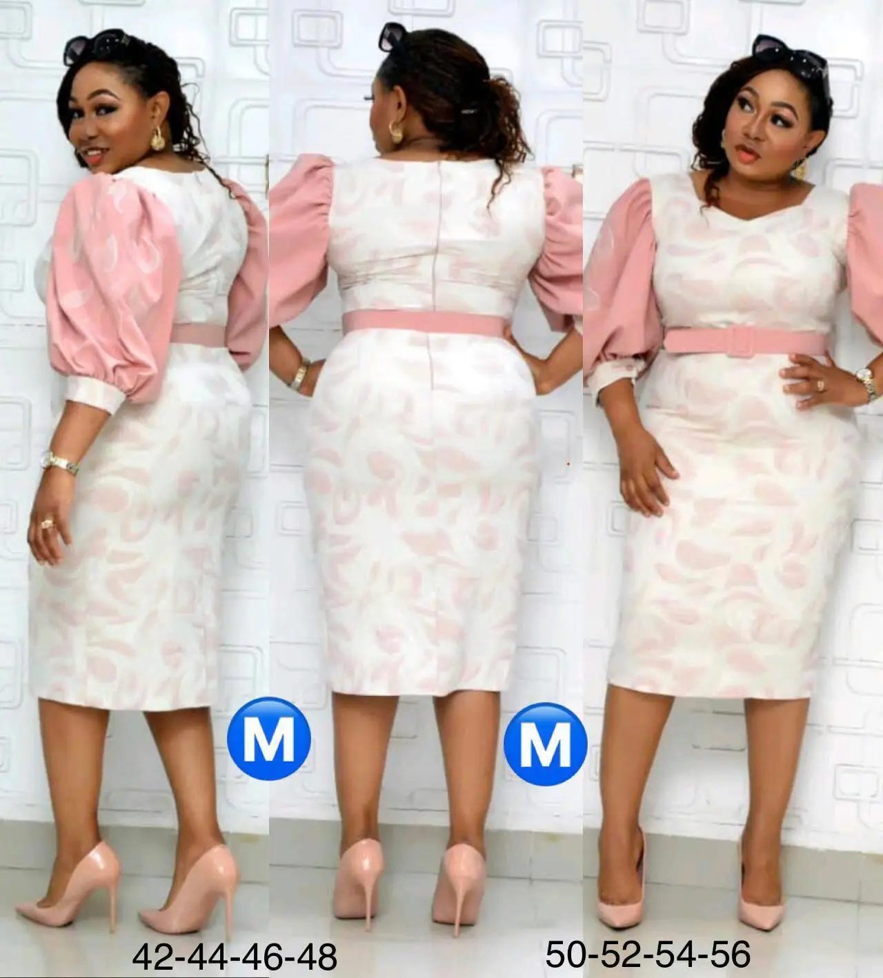 5XL 6XL размера плюс комплект из обуви в африканском стиле платья для женщин 2021