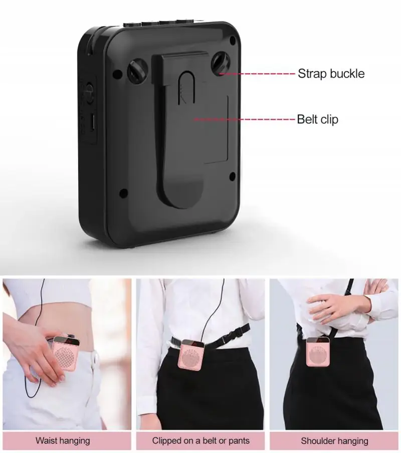 

Teaching Guide Loudspeaker Teacher Lecture Teaching Dedicated Headset Outdoor Guide Mini High-power Microphone