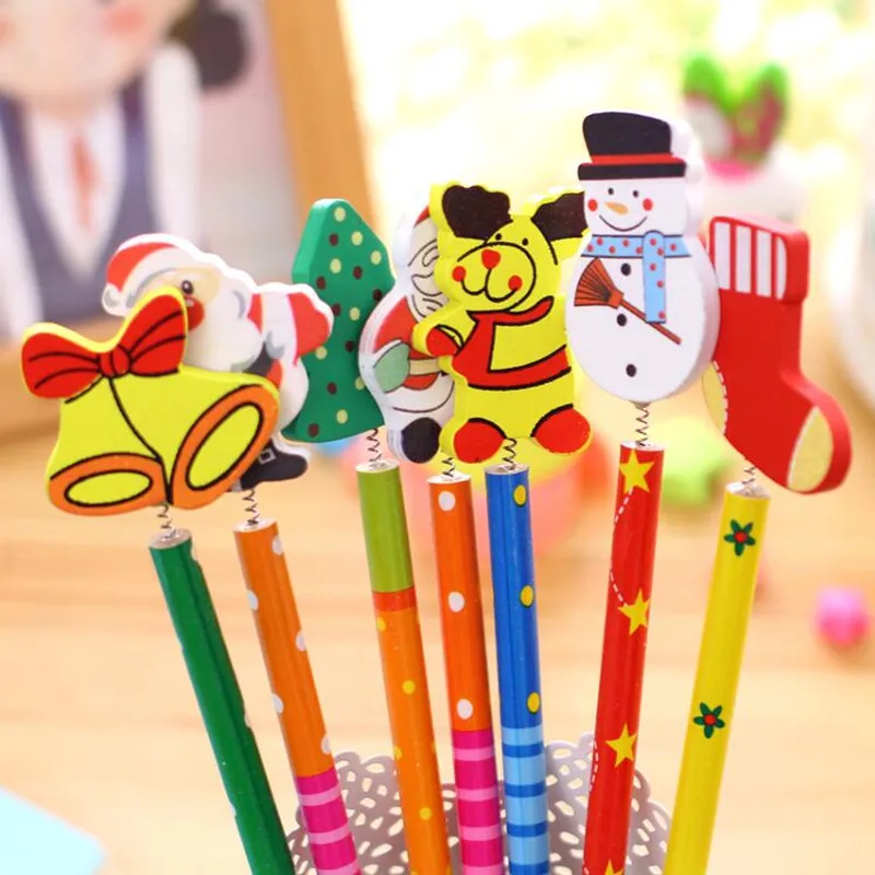 Мультяшный весенний карандаш для детского сада школьные канцелярские