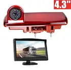 Автомобисветильник стоп-сигнал Freezzmi HD CCD камера заднего вида для Opel Vauxhall Vivaro Renault Trafic X82 2014 + 4,3 дюйма комплект монитора