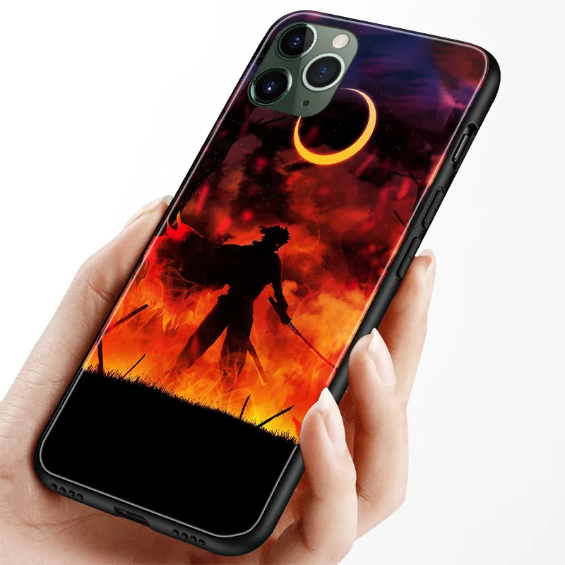 kyojuro rengoku anime phone case cover shell for iphone se 6s 7 8 plus x xr xs 11 pro max samsung s note 8 9 10 20 plus ultra free global shipping