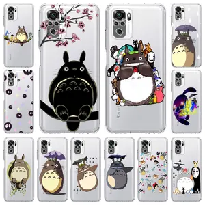 Cute My Neighbor Totoro Ghibli Anime Phone Case For Xiaomi Poco X3 NFC
M3 Redmi Note 9S 9 8 10 Pro 7 8T 9C 9A 8A K40 Clear Cover