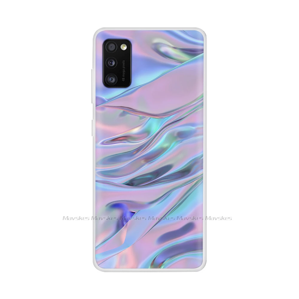 Phone Case For Samsung Galaxy A41 Case Silicone Painted Soft TPU Back Cover For Samsung Galaxy A41 A415F Case Bumper Coque Funda