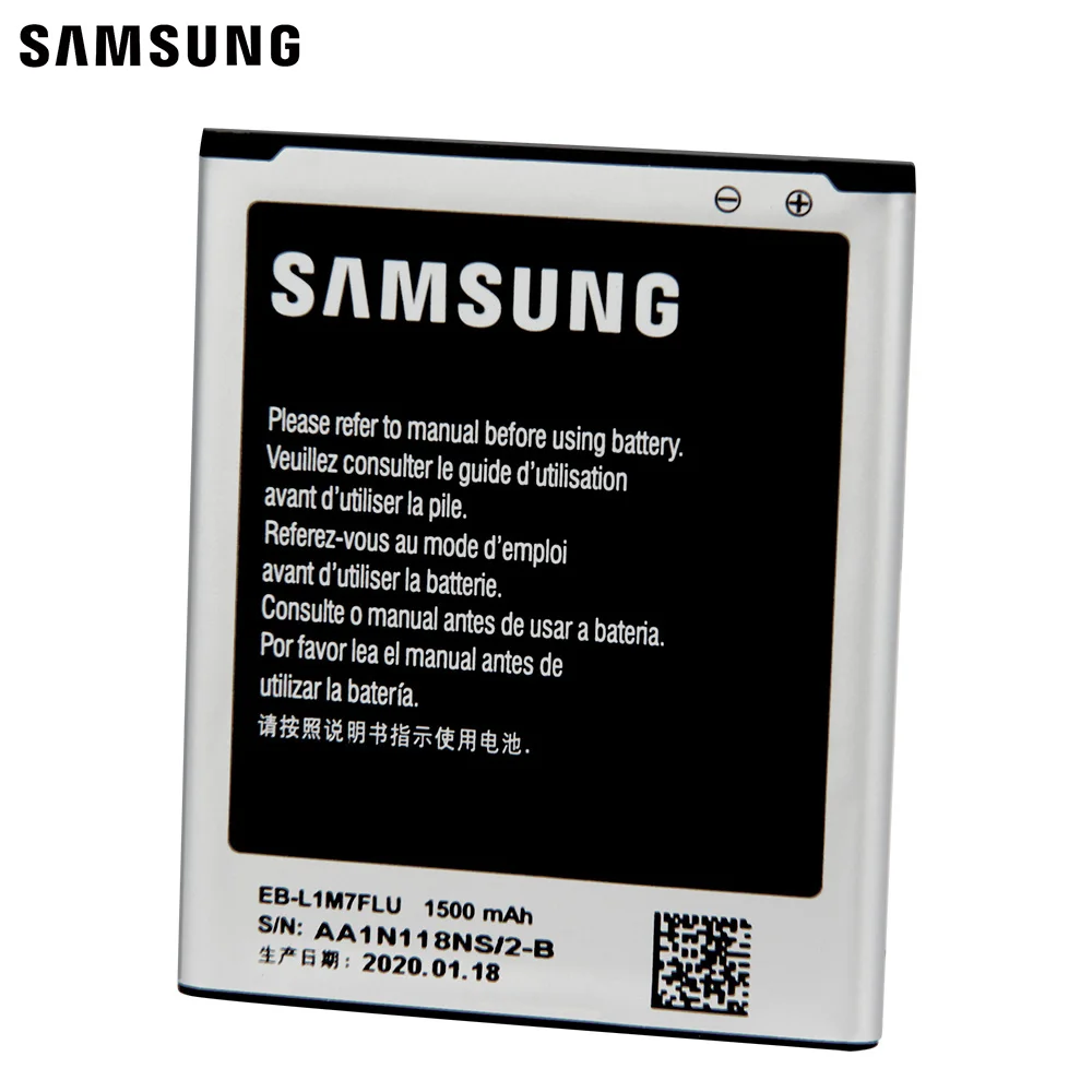 Оригинальная запасная аккумуляторная батарея Samsung Galaxy S3 Mini I8190 EB L1M7FLU i8200 S3Mini GT I8190N