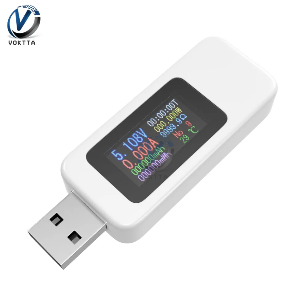USB Тестер Вольтметр Амперметр тестер напряжения тока ЖК-дисплей цифровой дисплей аккумулятор зарядное устройство детектор USB доктор