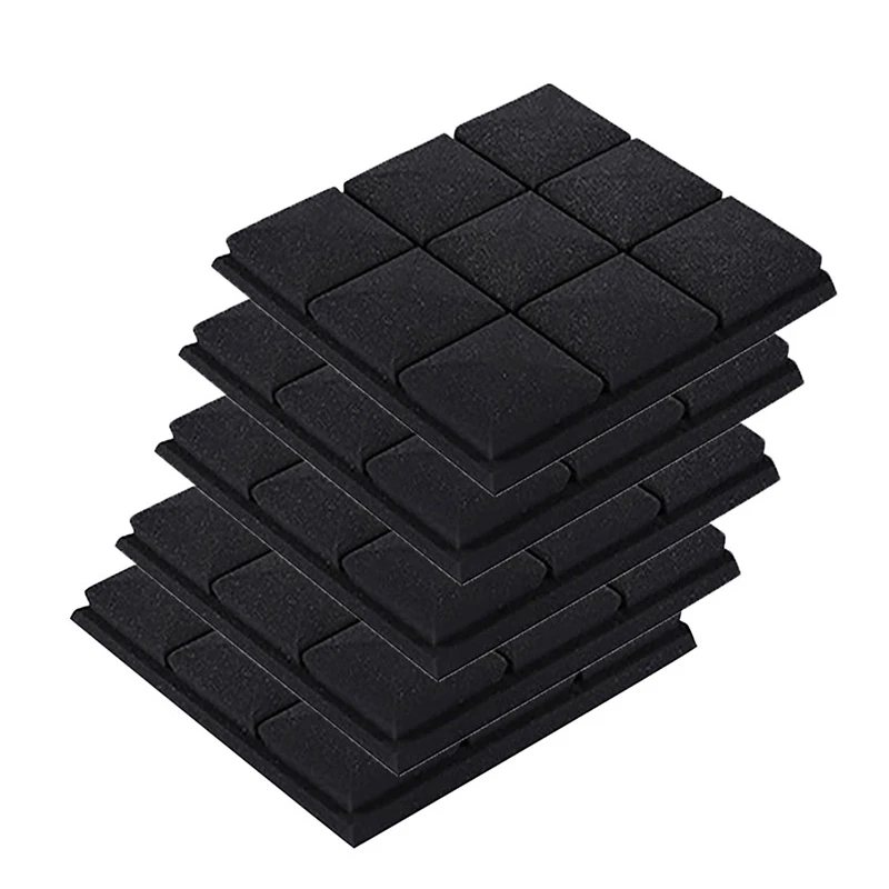 'The Best' 5 Pcs Acoustic Soundproof Foam Sound-Absorbing Panel for Home Studio KTV 30x30cm 889 | Обустройство дома