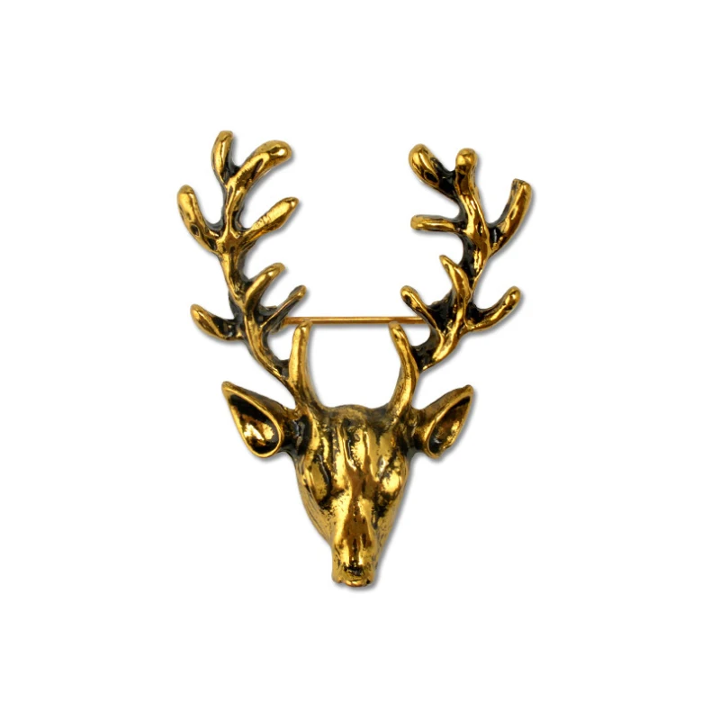 MZC новинка дизайнерская Золотая бриллиантовая брошь для женщин и мужчин в