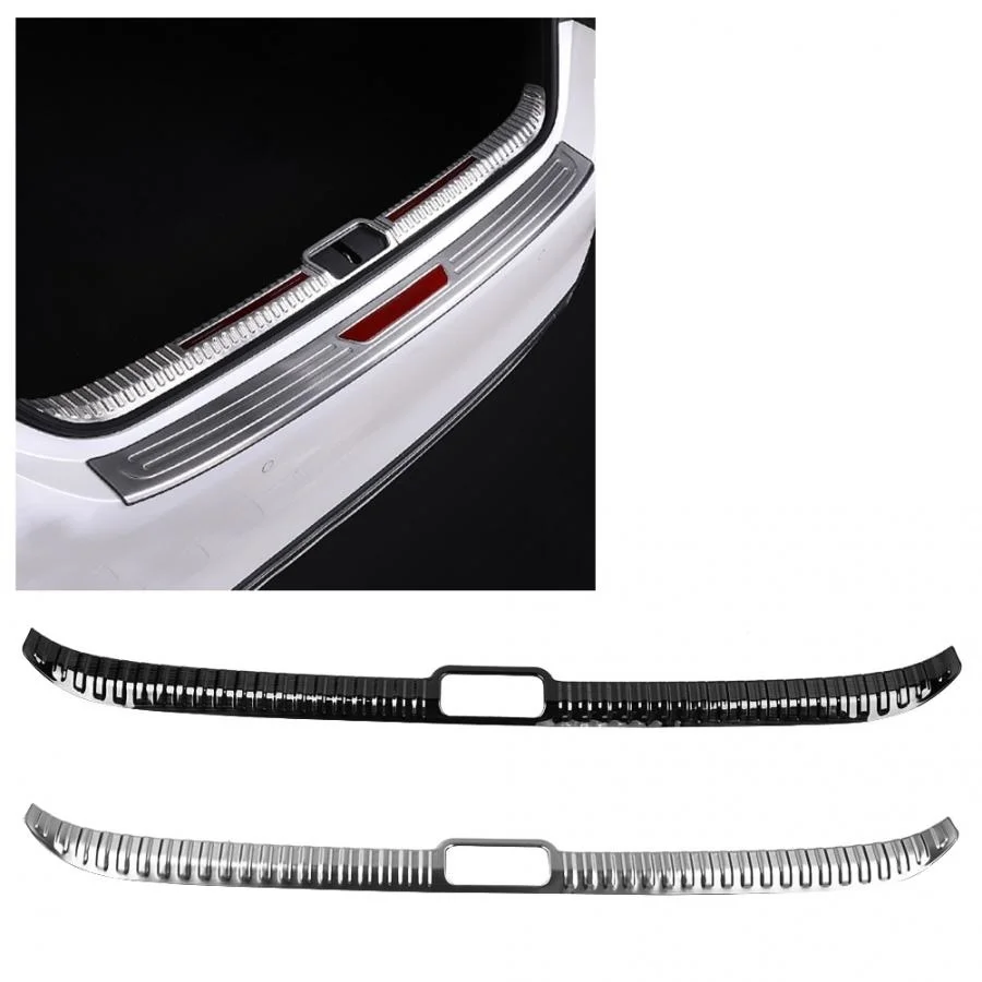 

Chromium Styling Car Rear Inner Bumper Trunk Guard Molding Cover Trim for Lexus ES200 automobile accessories