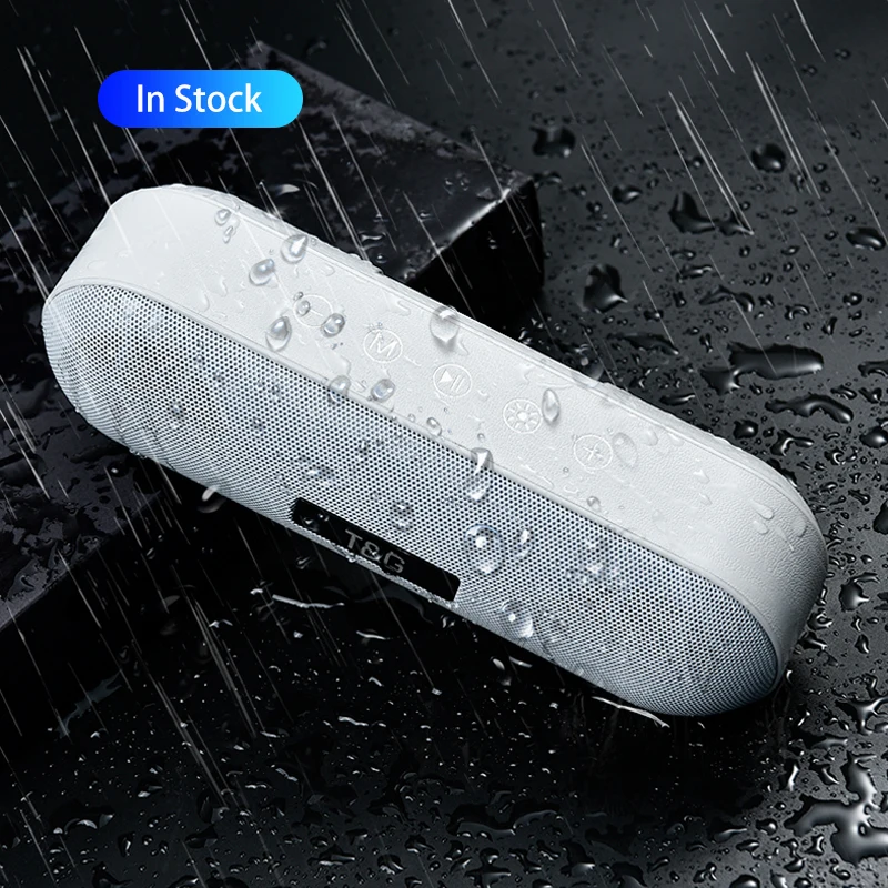 Светодиодный ные Bluetooth динамики водонепроницаемые портативные с сабвуфером для