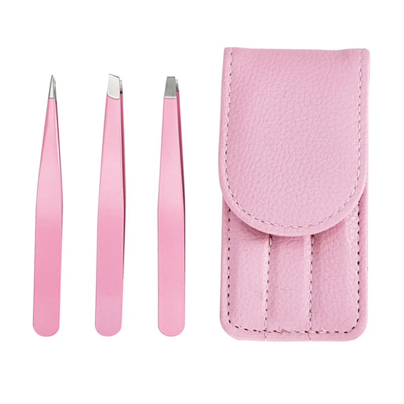 3/4 шт. пинцеты для бровей из нержавеющей стали | Красота и здоровье