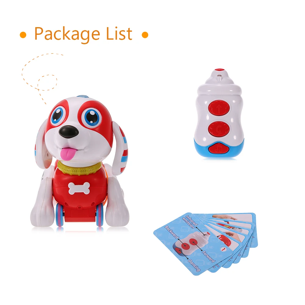 Игрушки CANHUI BB396 IR RC Smart сосиска собака поет танцы ходячая Робот электронный