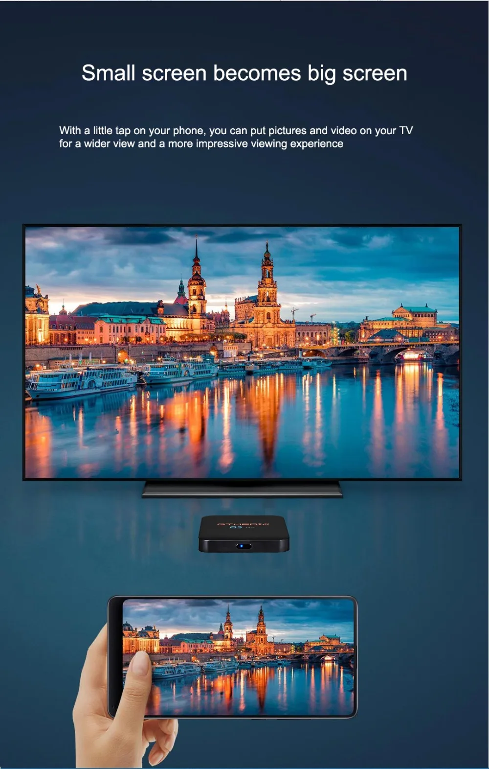 Бразильская IP ТВ оригинальная GTMEDIA G3 ТВ приставка Smart 4K Ultra BT4.0 Android 7,1 2G/16G wifi Google Cast Netflix DRM Widevine L1 ТВ приставка
